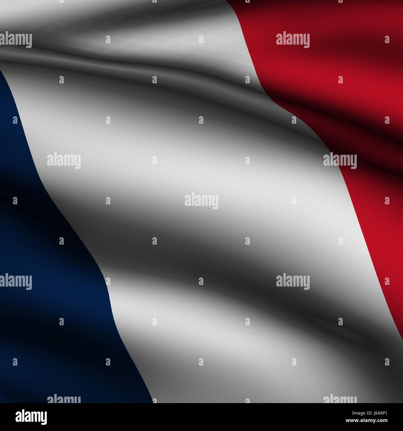 blank european caucasian europe france flag french macro close-up macro Stock Photo