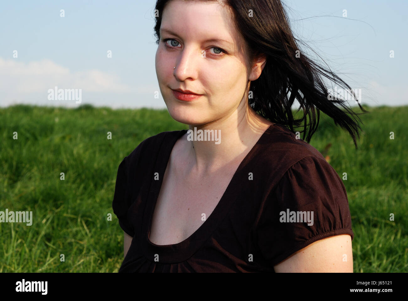 outdoor portrait Stock Photo