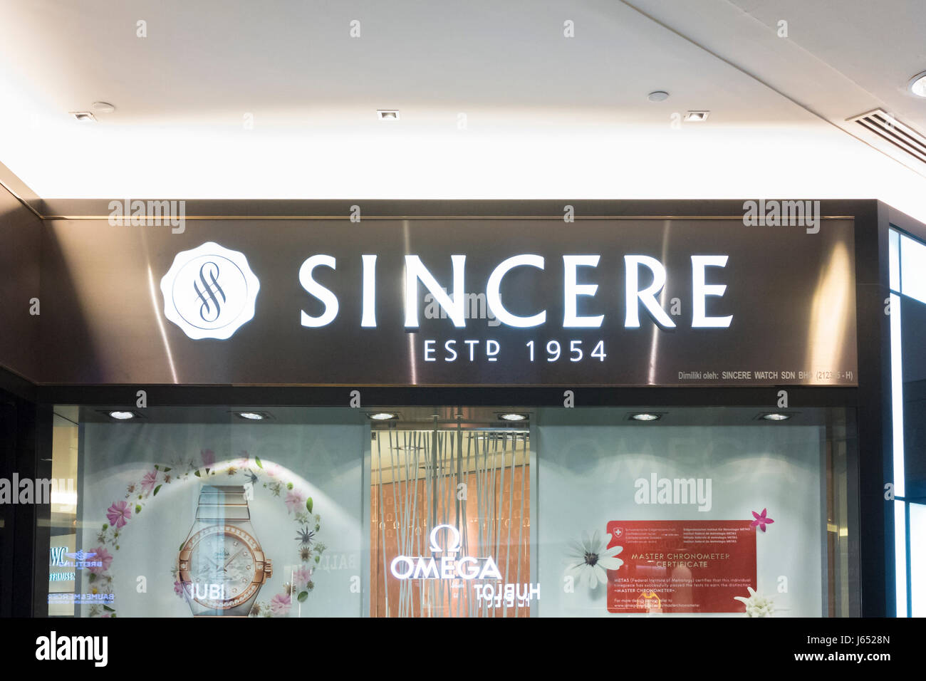 Sincere shop, Malaysia Stock Photo