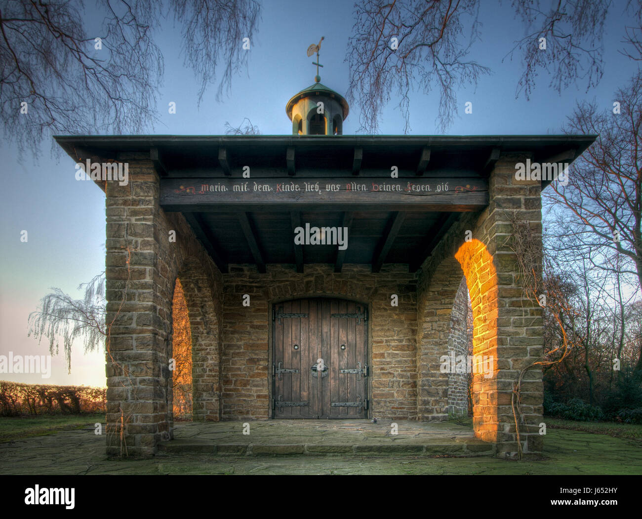 shine shines bright lucent light serene luminous chapel shine shines bright Stock Photo