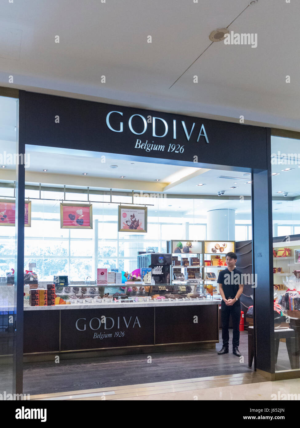 Godiva shop, Malaysia Stock Photo - Alamy