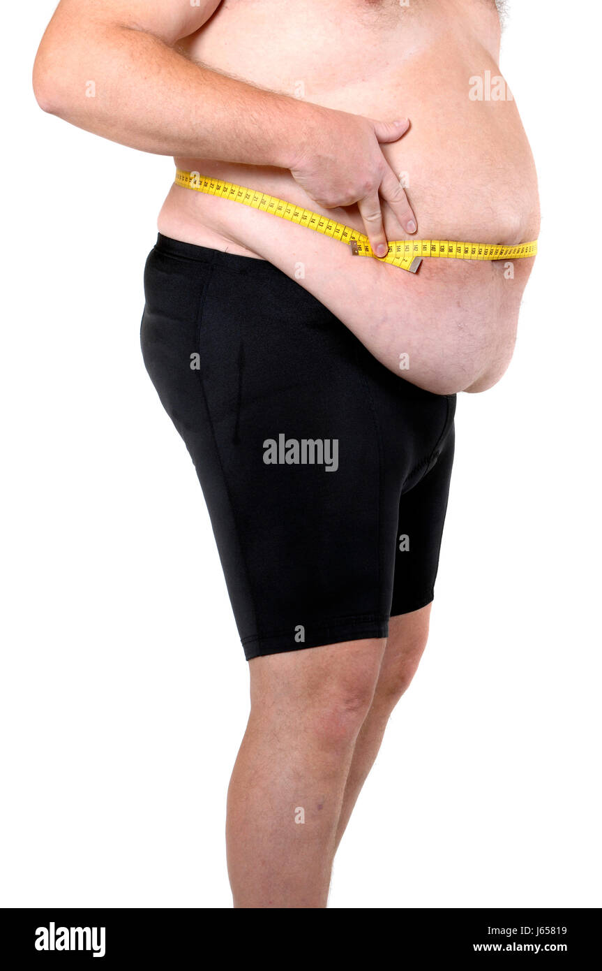 Man beer belly over hanging hi-res stock photography and images