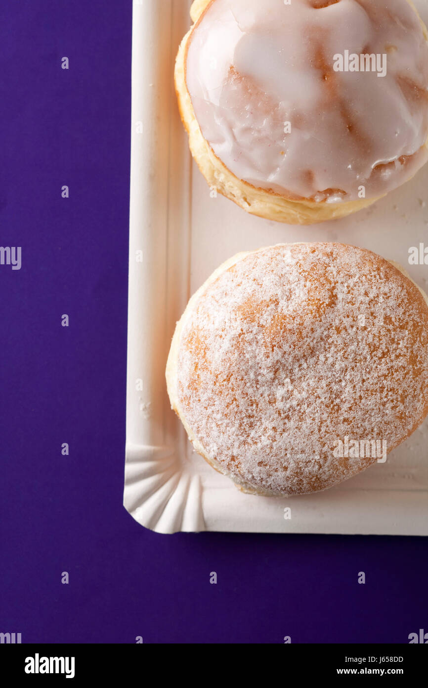 jelly doughnut Stock Photo