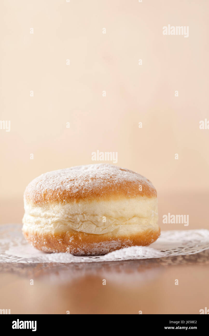 filled donut Stock Photo