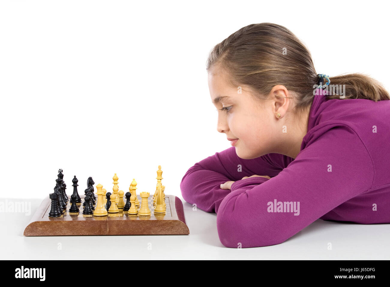 The studio chess game paint hi-res stock photography and images