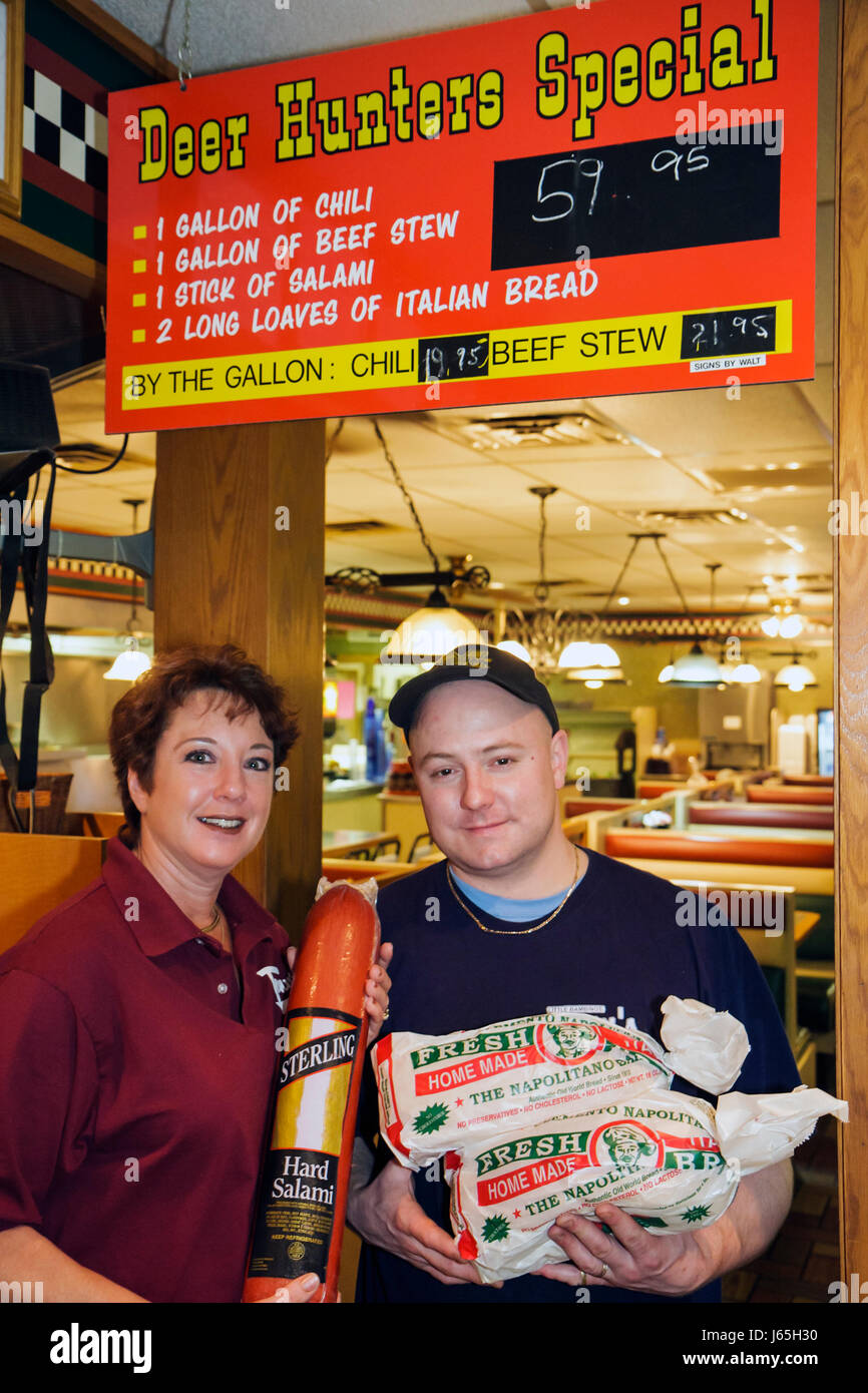 Michigan Birch Run Tony's I75 Restaurant casual dining business Stock