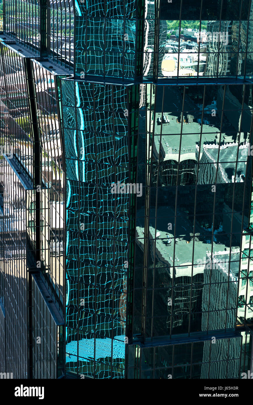 Reflections on AT&T Tower at Downtown Minneapolis, Hennepin County ...