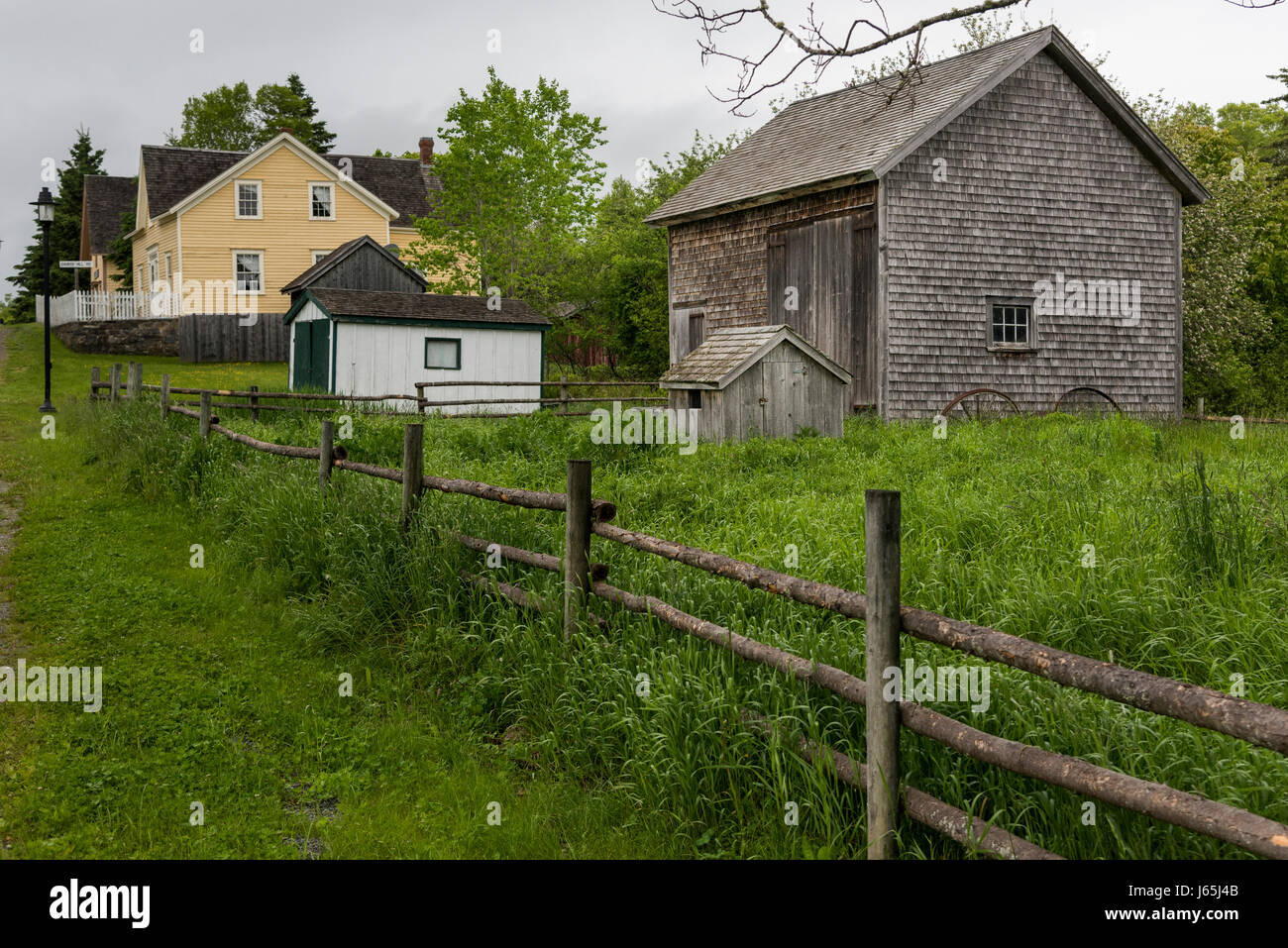 Sherbrooke village nova scotia canada hires stock photography and