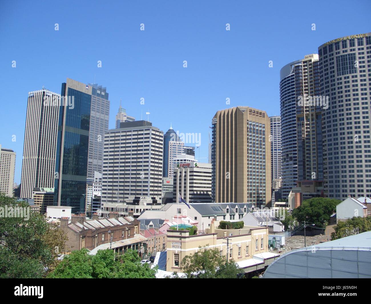 skyscrapers in sydney Stock Photo