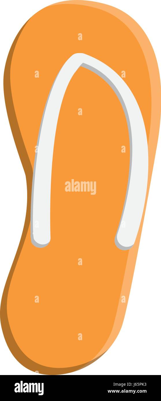 beach sandals icon Stock Vector Image & Art - Alamy