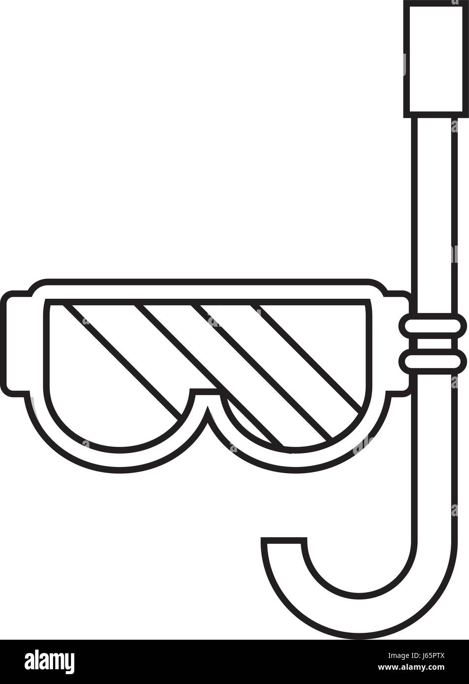 snorkel mask icon image Stock Vector Image & Art - Alamy