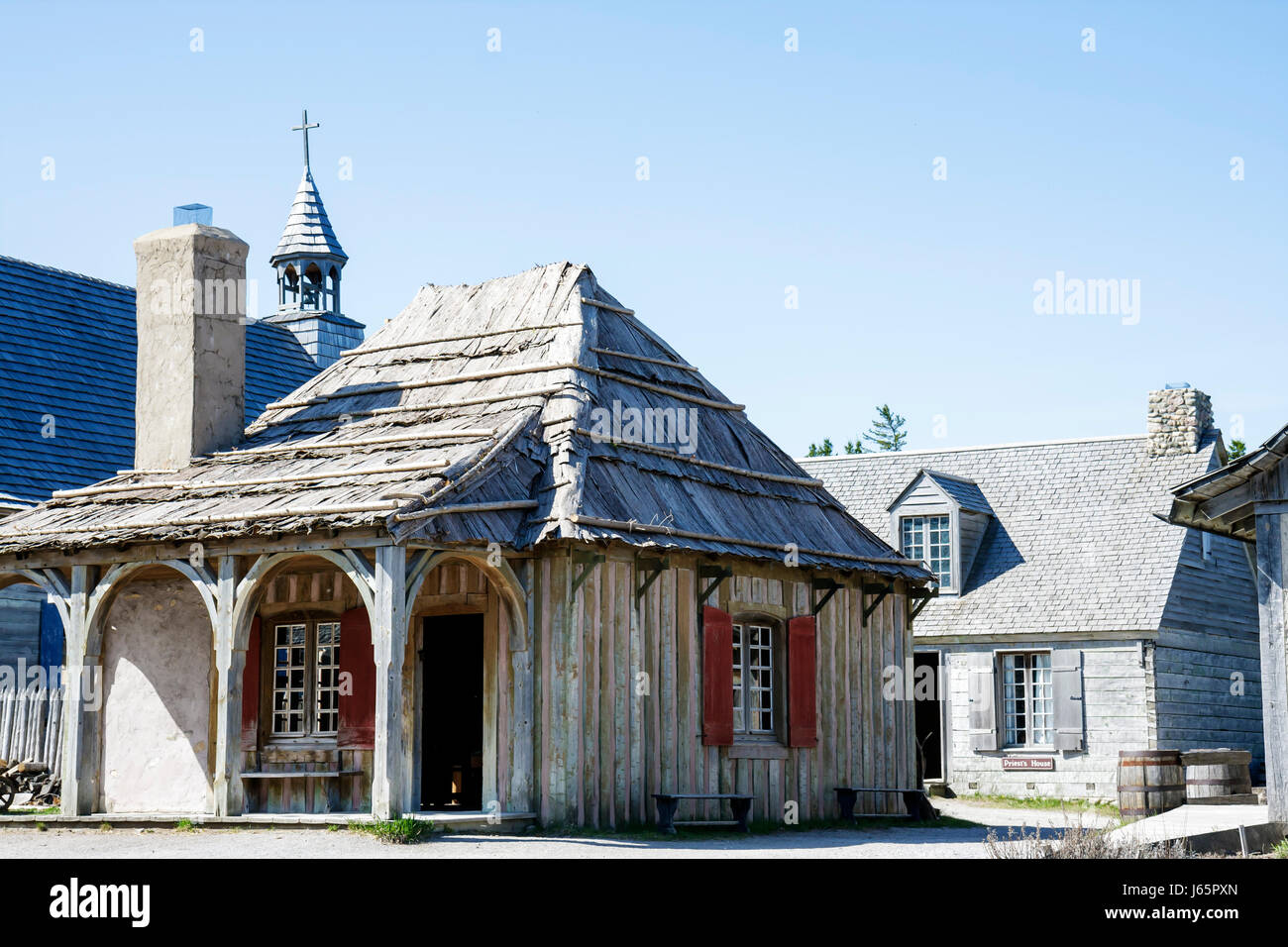 Michigan, MI, Mich, Upper Midwest, Mackinaw City, Mackinac historic ...