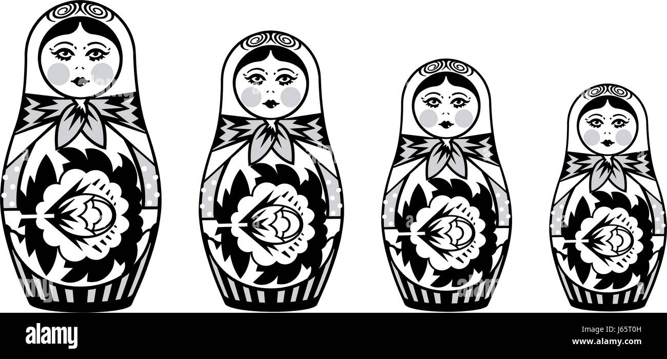 Russian nesting dolls Stock Photo Alamy