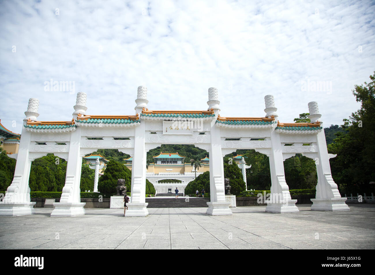 The Imperial Palace in Taipei, Taiwan Stock Photo