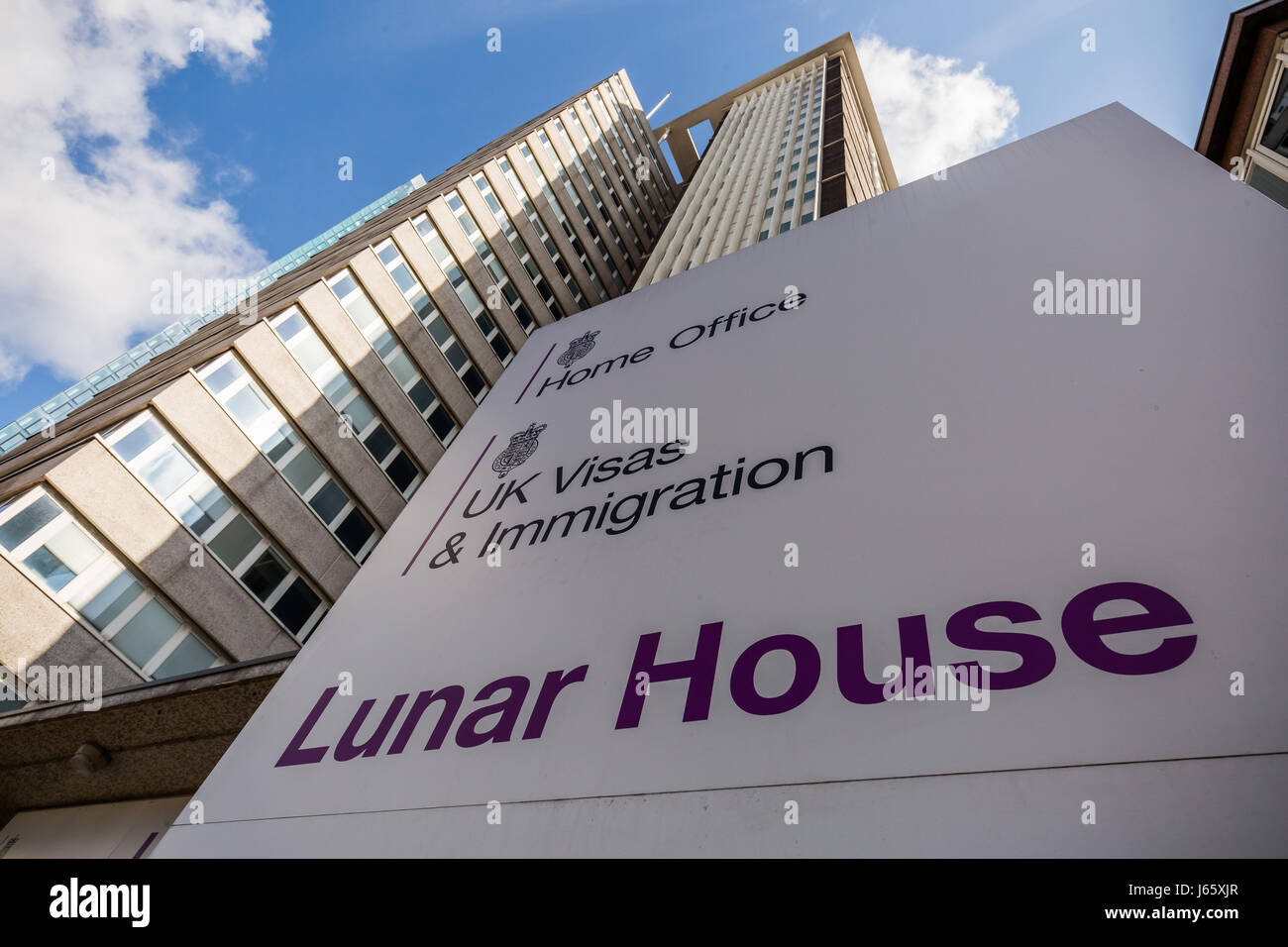 The Home Office UK Visas & Immigration Office at Lunar House in Croydon,  London, UK Stock Photo - Alamy