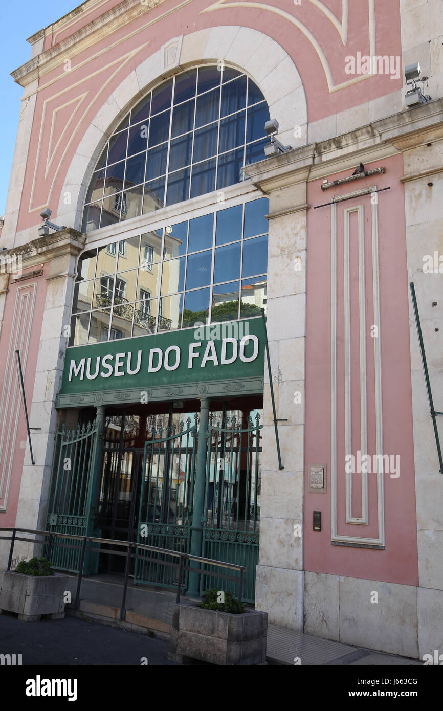 Museu do Fado or Fado Museum, Alfama district, Lisbon, Portugal. Stock Photo