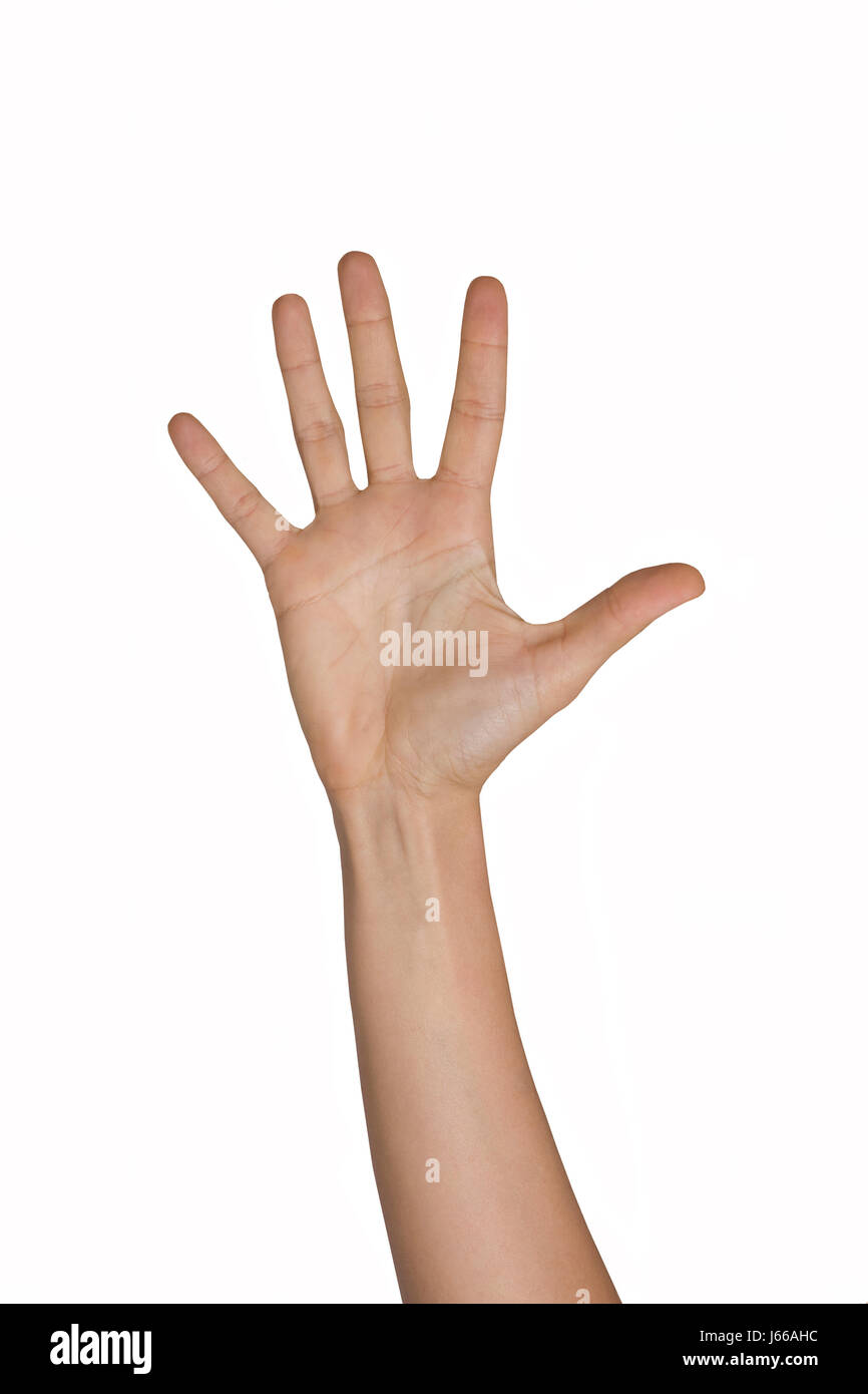 hand finger optional gesture count enumerate hand finger optional gesture count Stock Photo