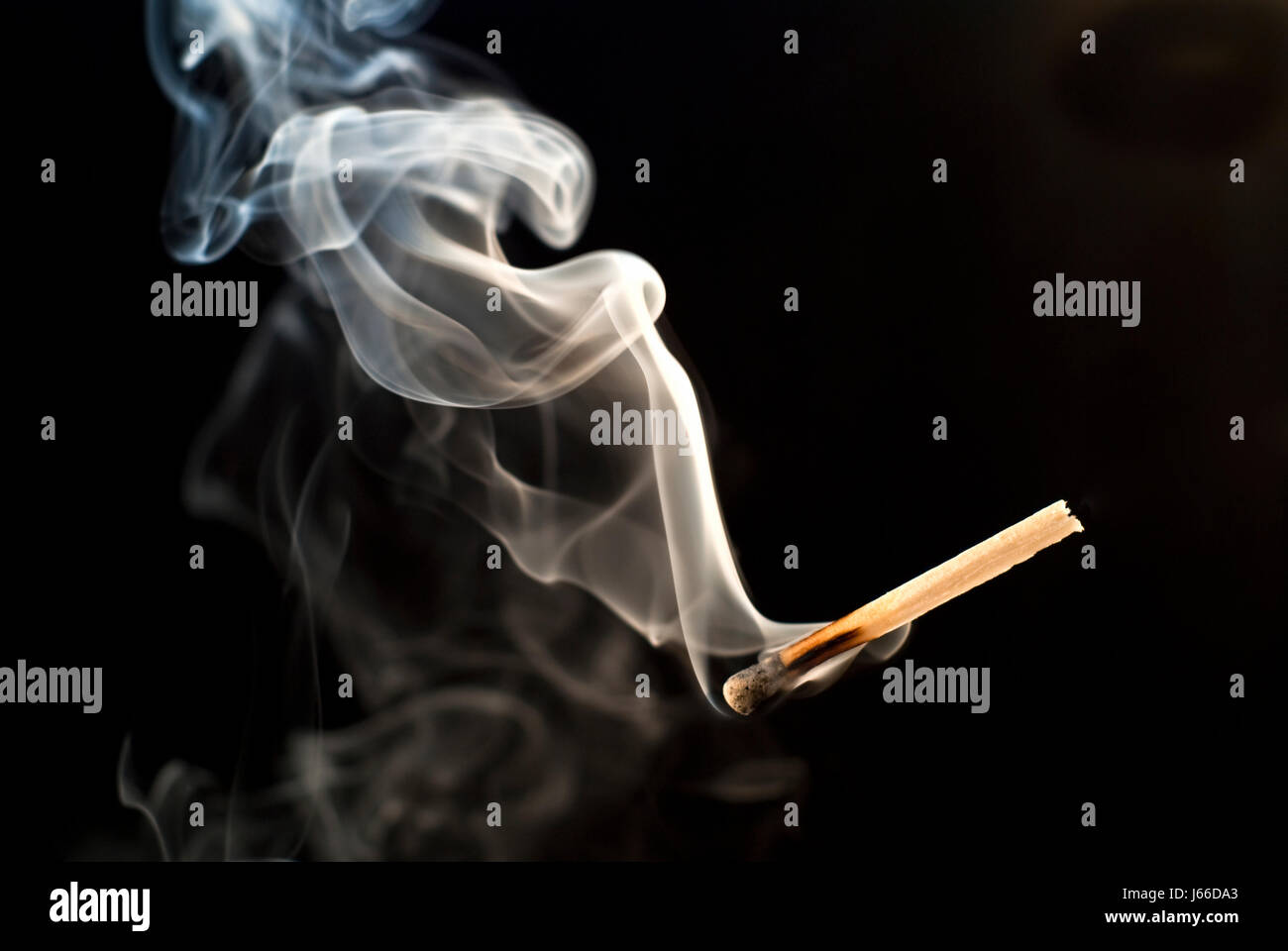 verloschenes matchstick 09 Stock Photo