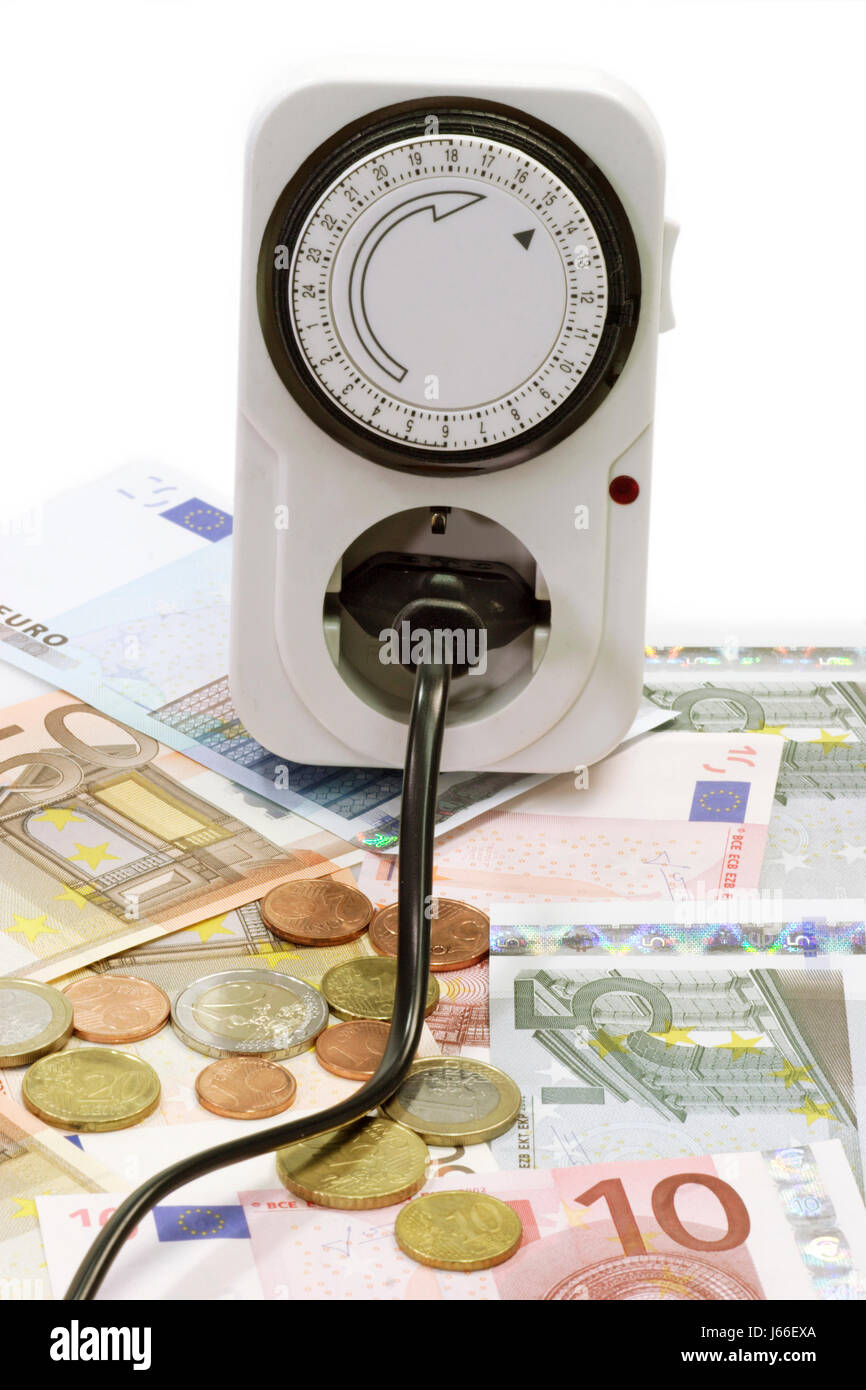 euro hours outlet socket clock timeswitch clock timer power plug money