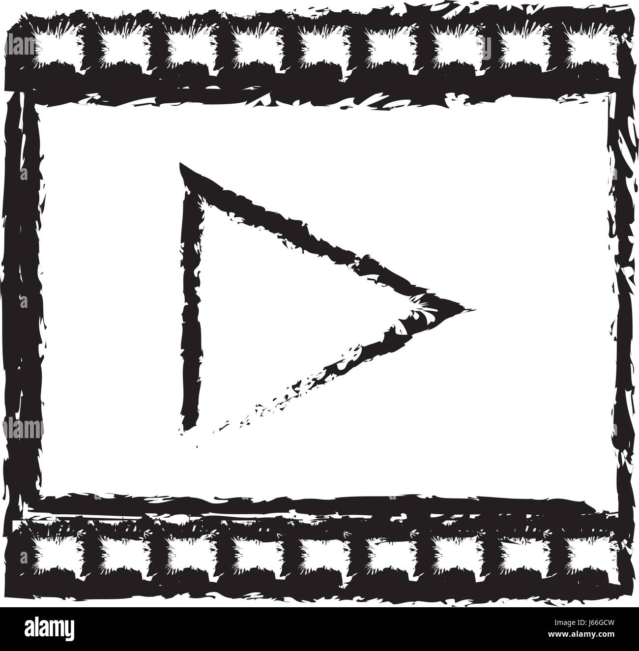 strip film play cinema movie symbol sketch Stock Vector Image & Art - Alamy