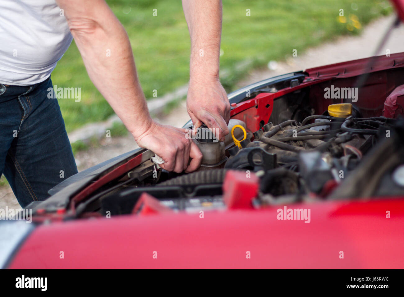 Defective car, the master tries to refuse that the driver can proceed