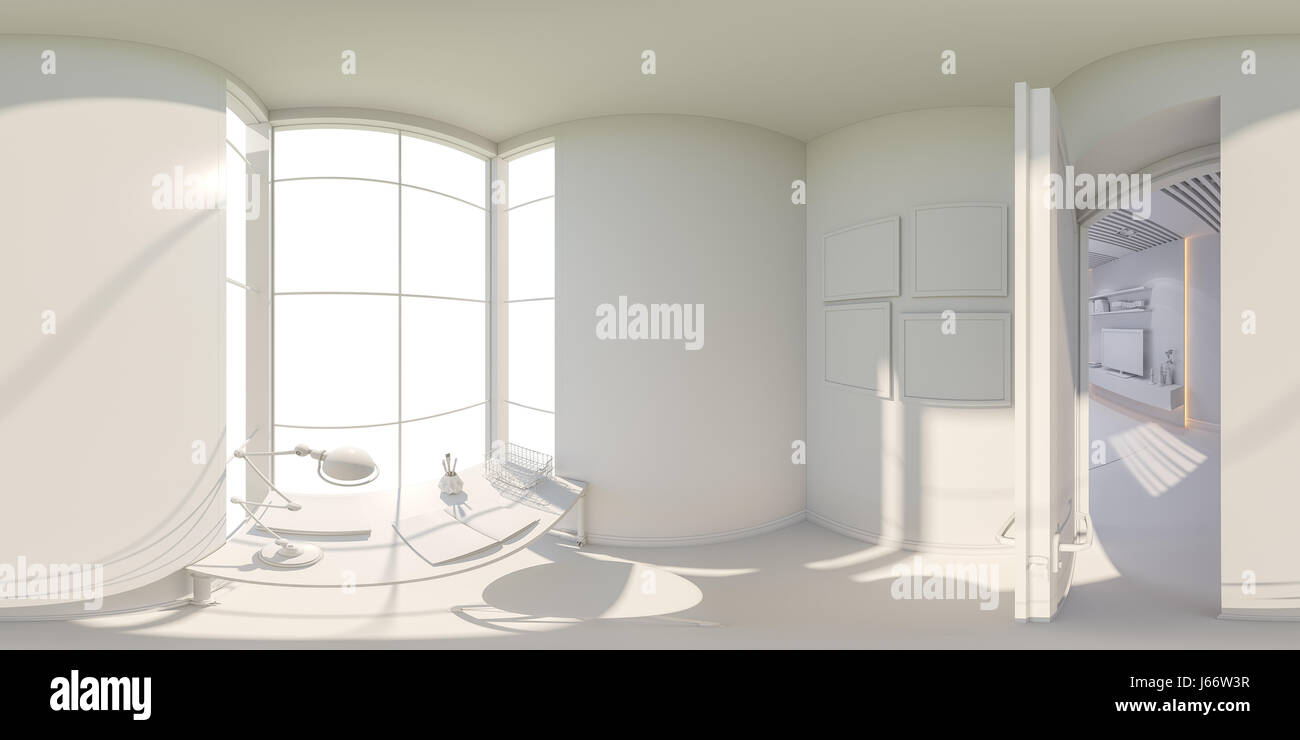 3d Illustration Of The Interior Design Of The Living Room