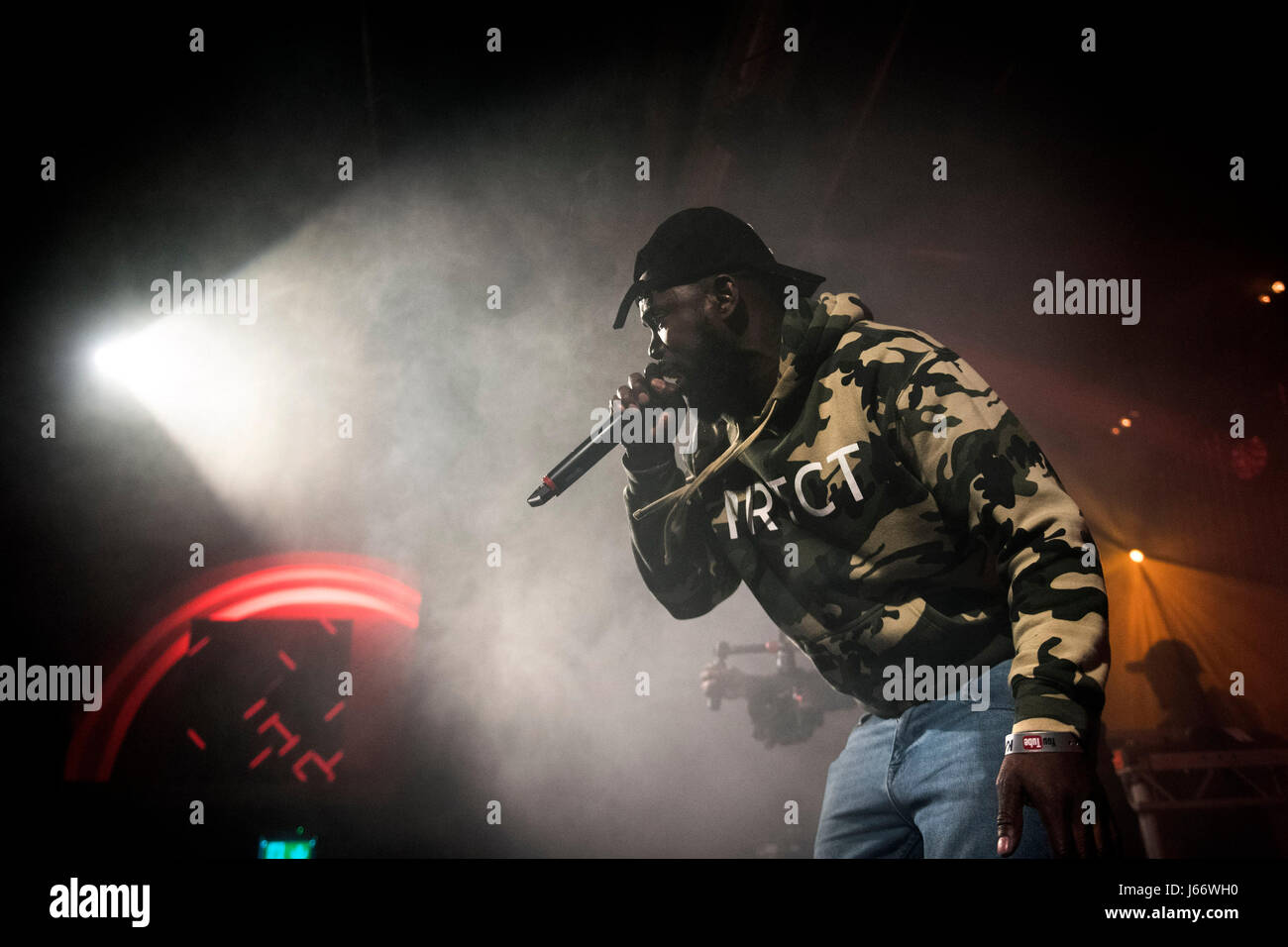 Ghetts performing on the YouTube presents stage at the Great Escape ...