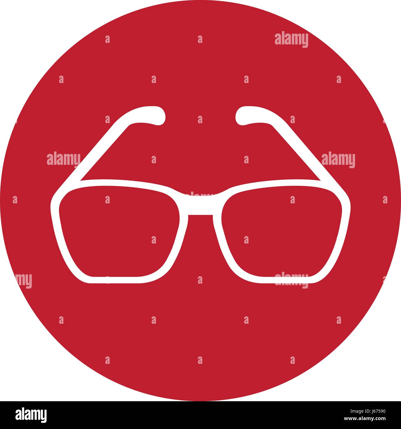 eye glasses isolated icon Stock Vector Image & Art - Alamy