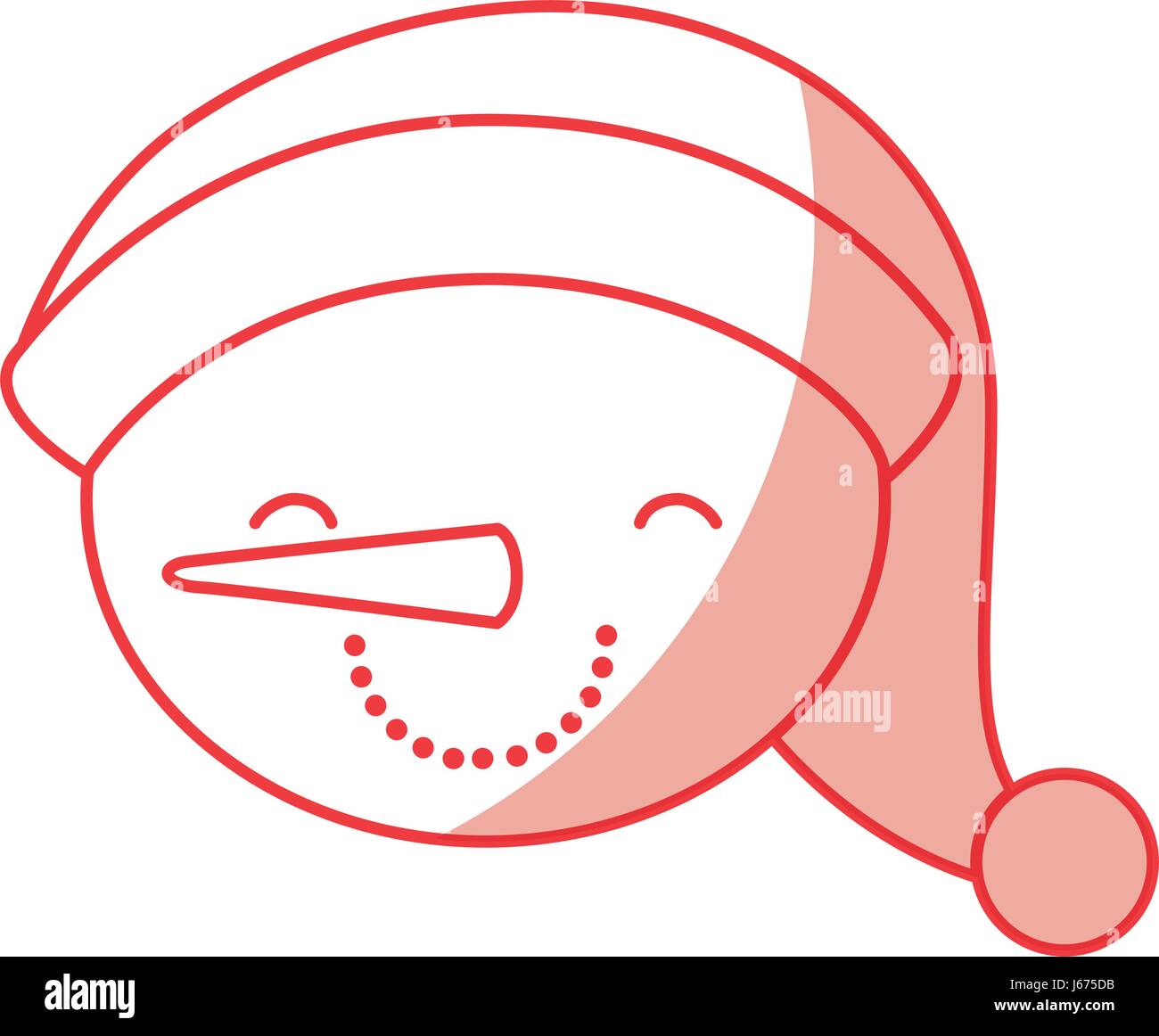 cute snowman icon Stock Vector Image & Art - Alamy