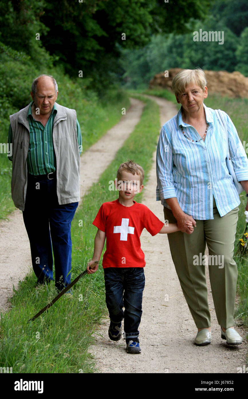 walk go going walking grandpa grandfather grandmother grandchild