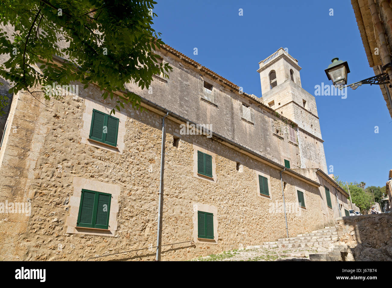 Esglesia de Monti-Sion in Pollenca, Majorca, Spain Stock Photo