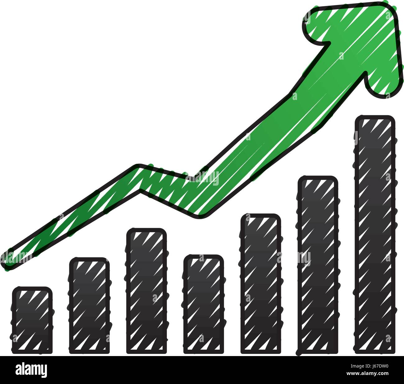Growing Numbers Graphics Business growing statistics Stock Vector Image & Art - Alamy