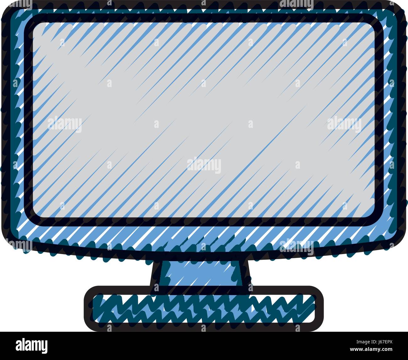 Modern tv technology Stock Vector Image & Art - Alamy