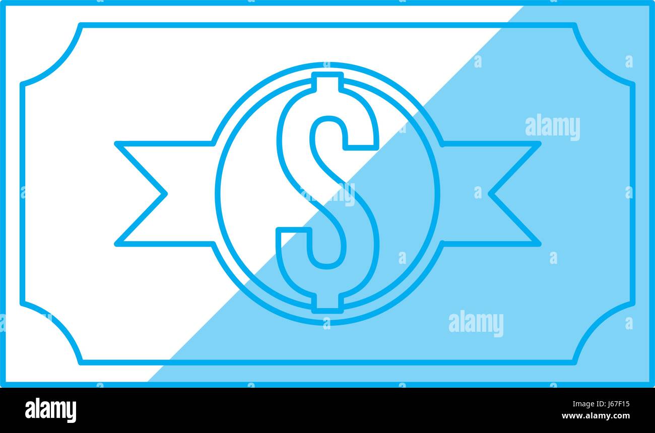Billet money symbol Stock Vector