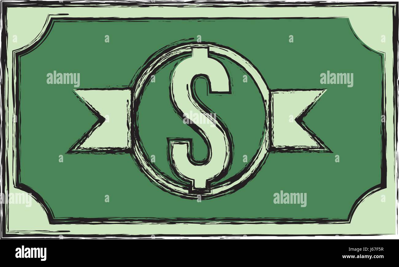 Billet money symbol Stock Vector