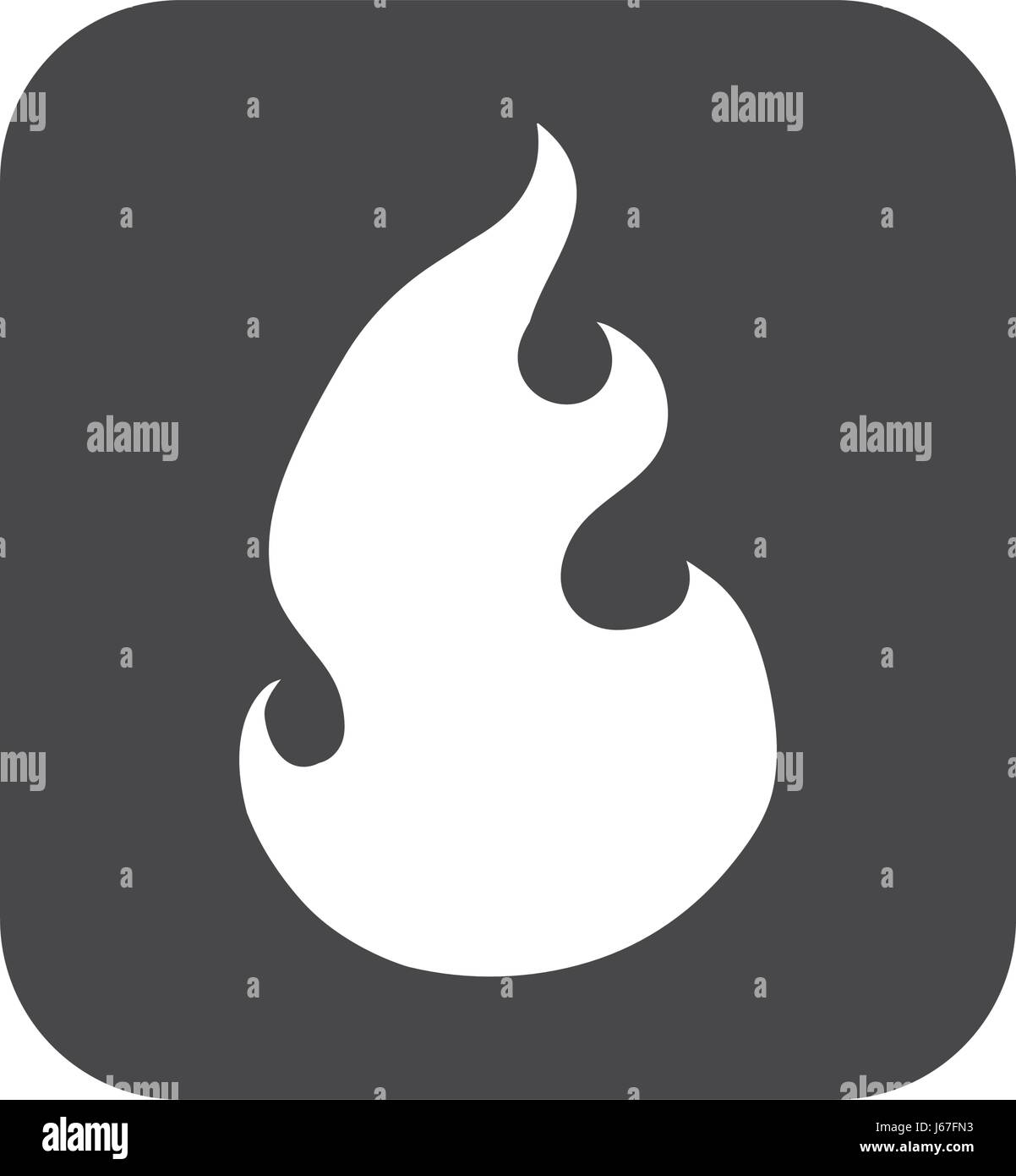 Fire burn symbol Stock Vector Image & Art Alamy