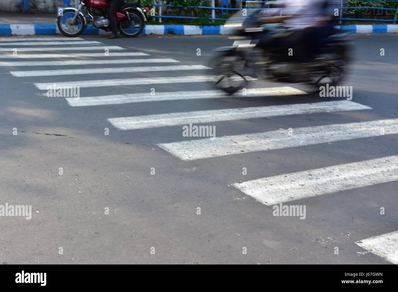 Crossing zebra crossing Stock Photo Alamy