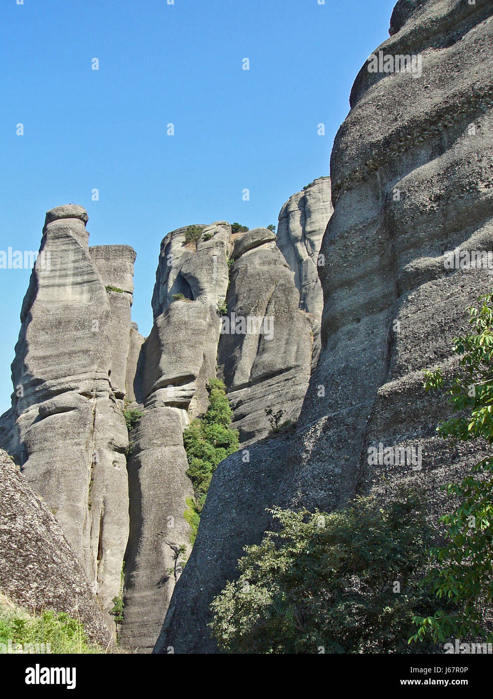 columns greece rock pillar ravine granite tower cave columns greece ...