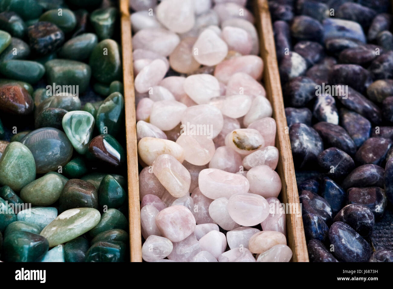 healing stones Stock Photo