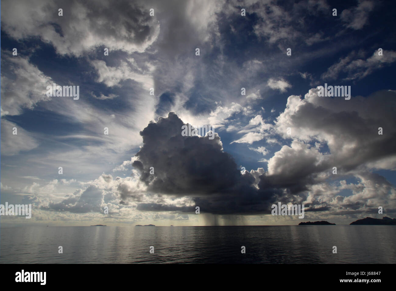 sun and rain Stock Photo - Alamy