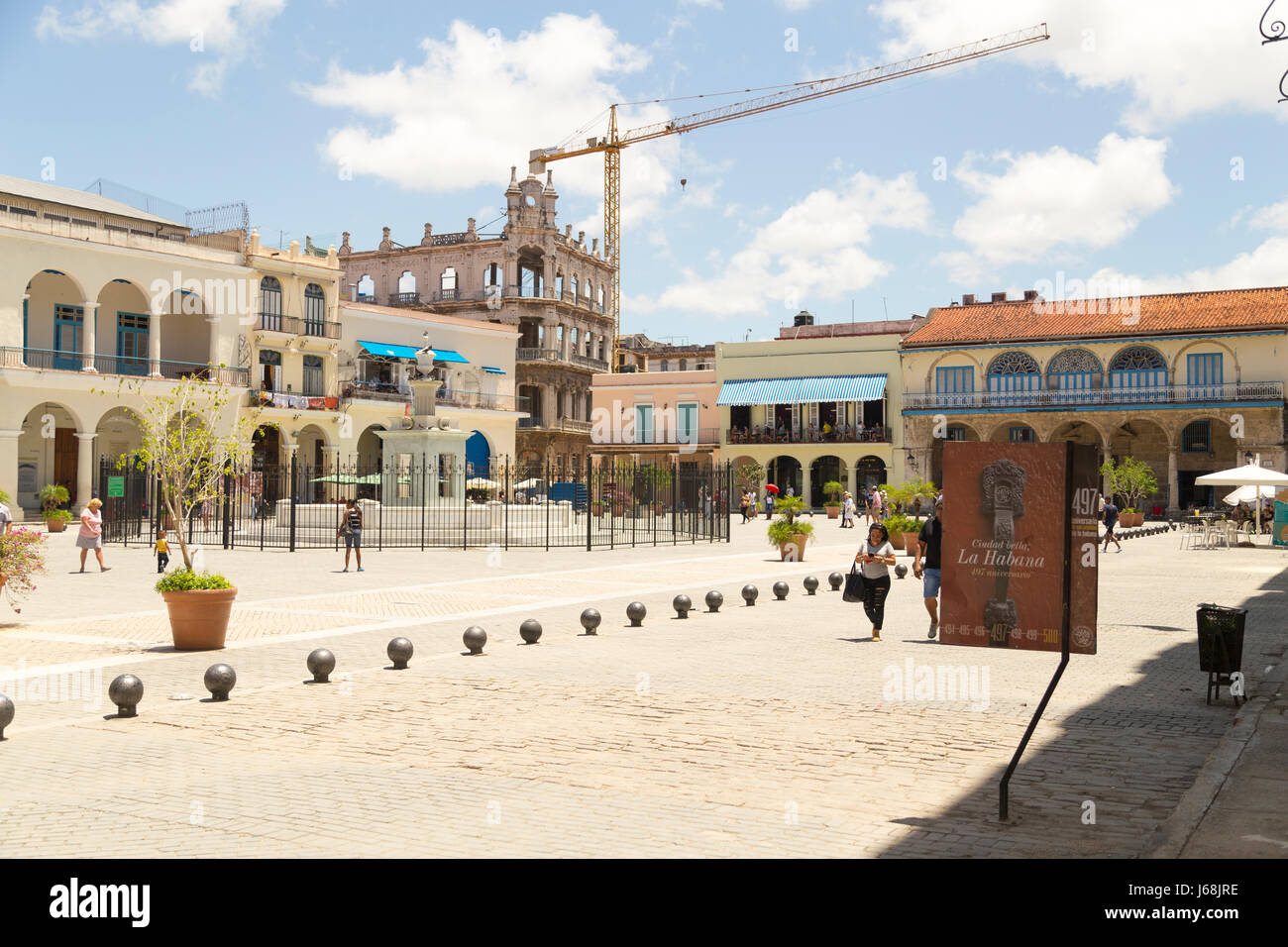 Old Square (plaza vieja), Havana, Cuba Stock Photo Alamy