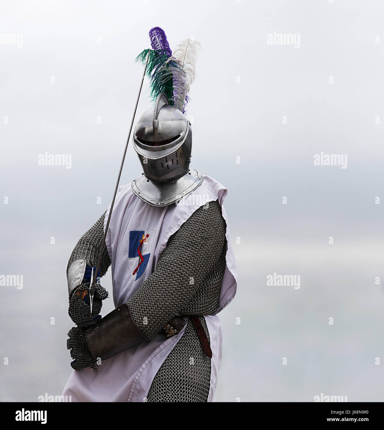 knight with sword Stock Photo - Alamy