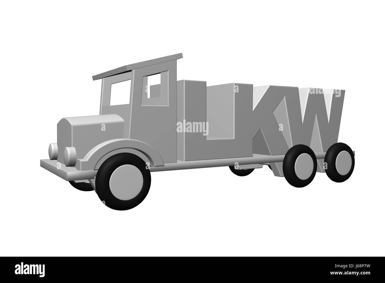 Old motor lorry Black and White Stock Photos & Images - Alamy