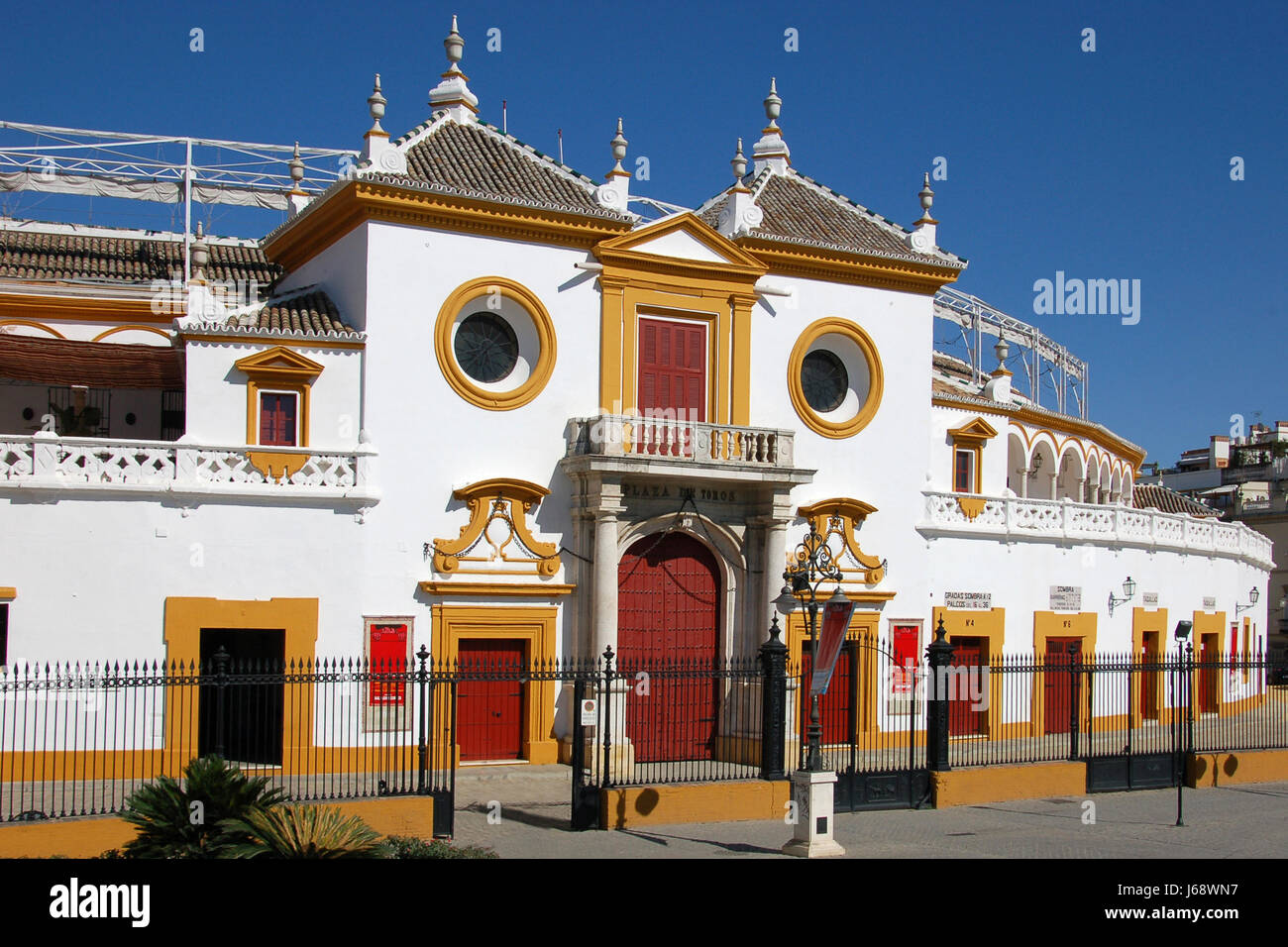 Bullfighting Building spain stadium arena bull bullfight bullfighting arena blue house ...