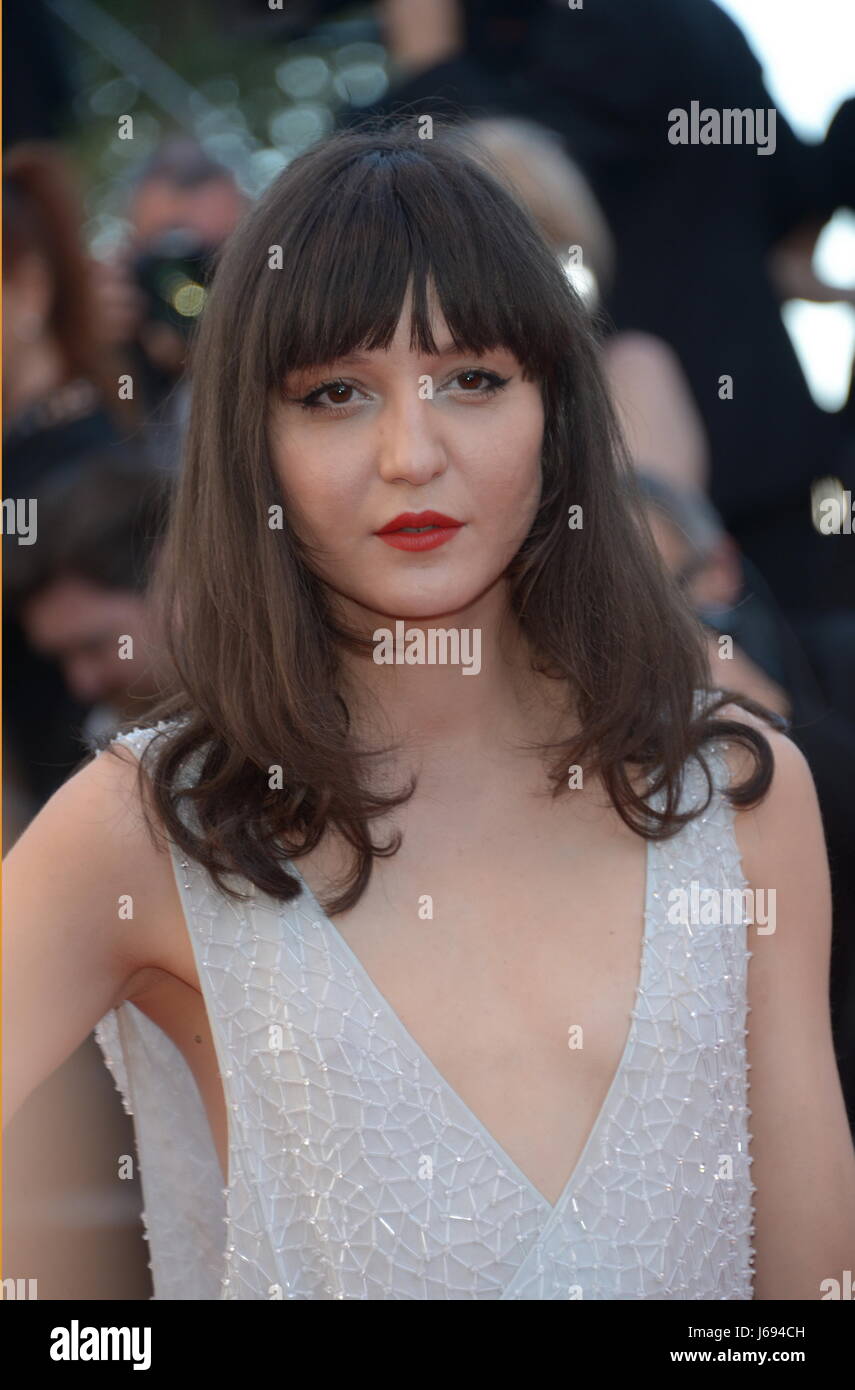 Cannes, France. 19th May, 2017. CANNES, FRANCE - MAY 19: Irina Lazareanu attends the 'Okja' screening during the 70th annual Cannes Film Festival at Palais des Festivals on May 19, 2017 in Cannes, France. Credit: Frederick Injimbert/ZUMA Wire/Alamy Live News Stock Photo