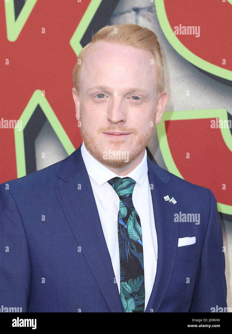 Los Angeles, California, USA. 19th May, 2017. Owain Rhys Davies, At ...
