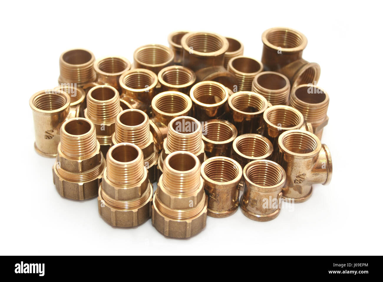 Copper brass metal hi-res stock photography and images - Alamy