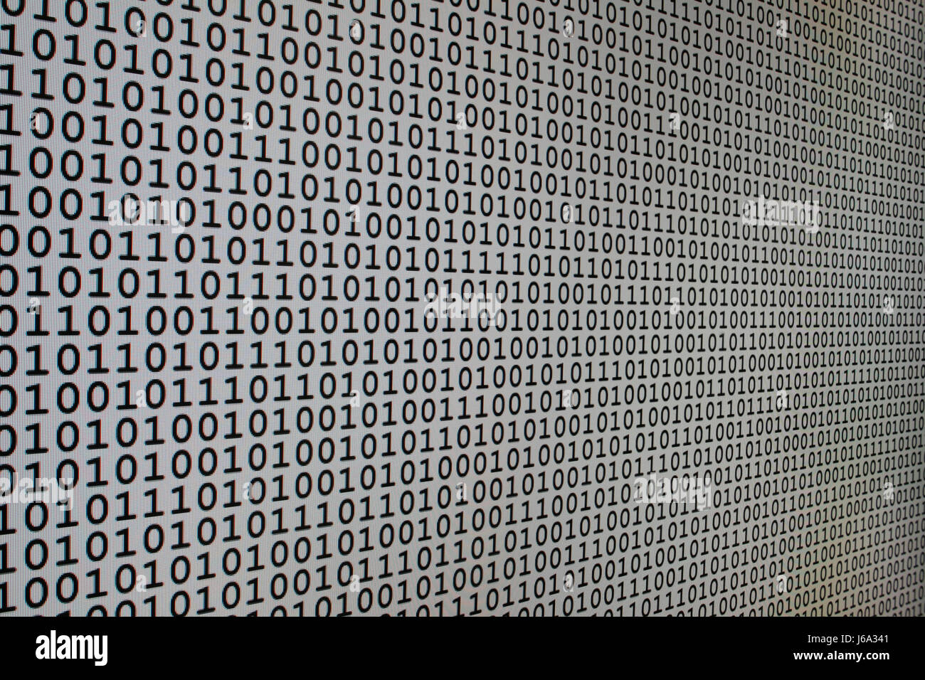 PC computers computer monitor screen one zero count binary PC computers ...