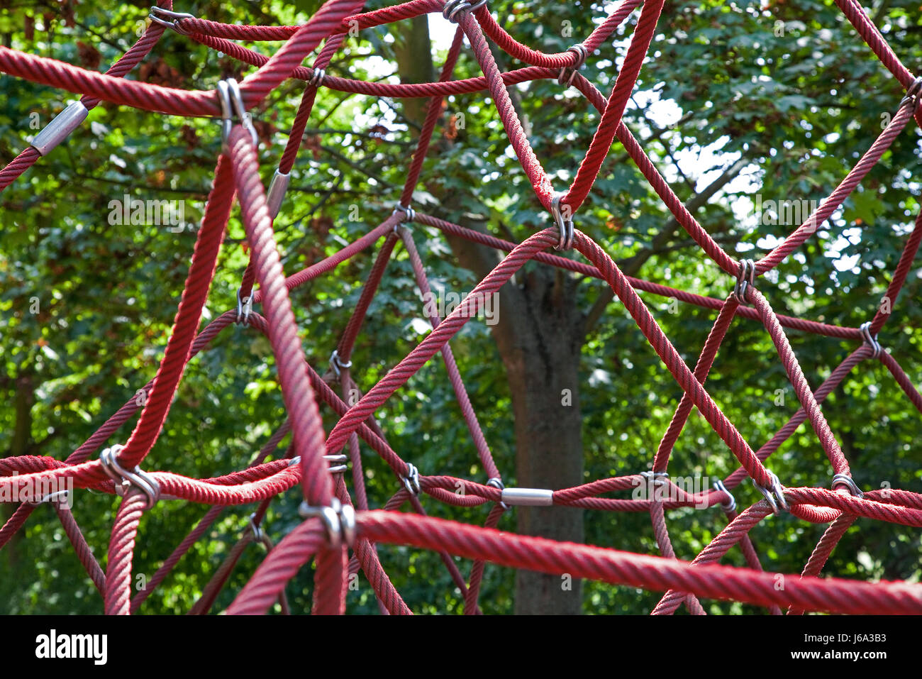 connected networked wired ally tightrope wire rope rope together ...