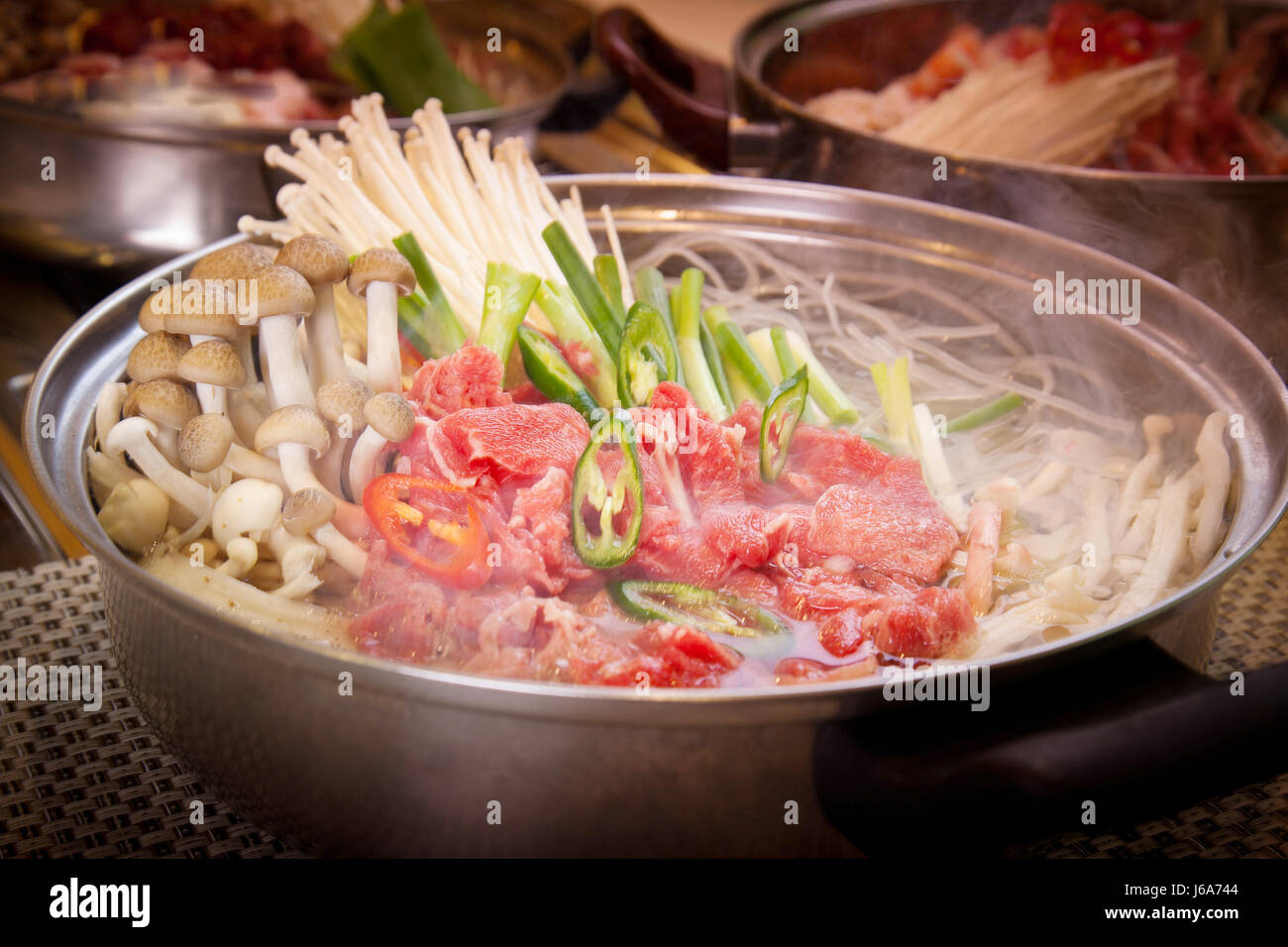 korean hot pot beef
